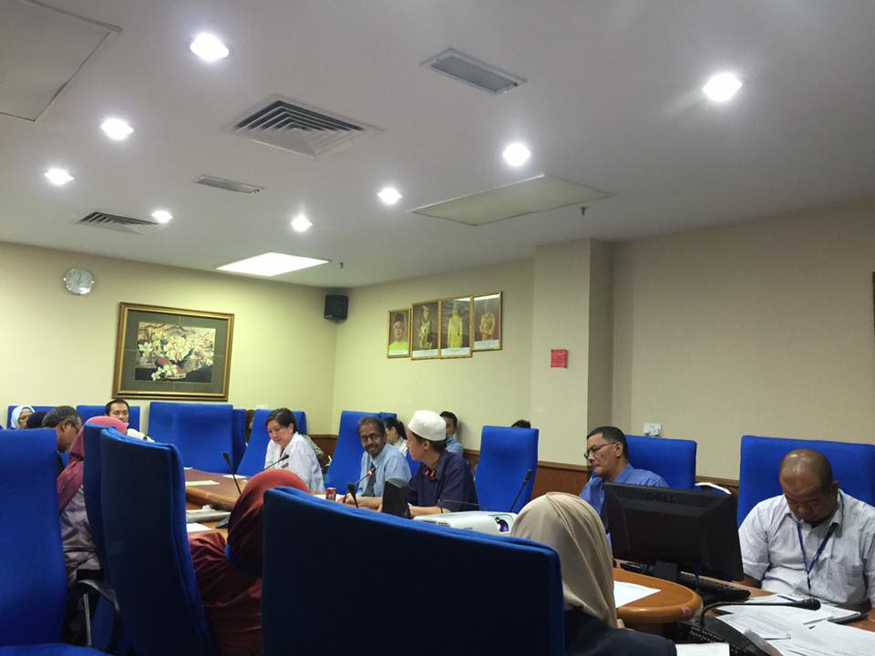 Project Working Committee meeting @ Selayang Hospital.